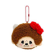Sanrio Hello Kitty x Monchhichi Zipper Pouch Key Chain