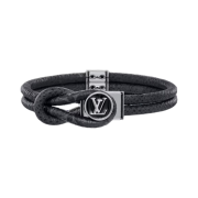 Louis Vuitton Loop It Bracelet Black