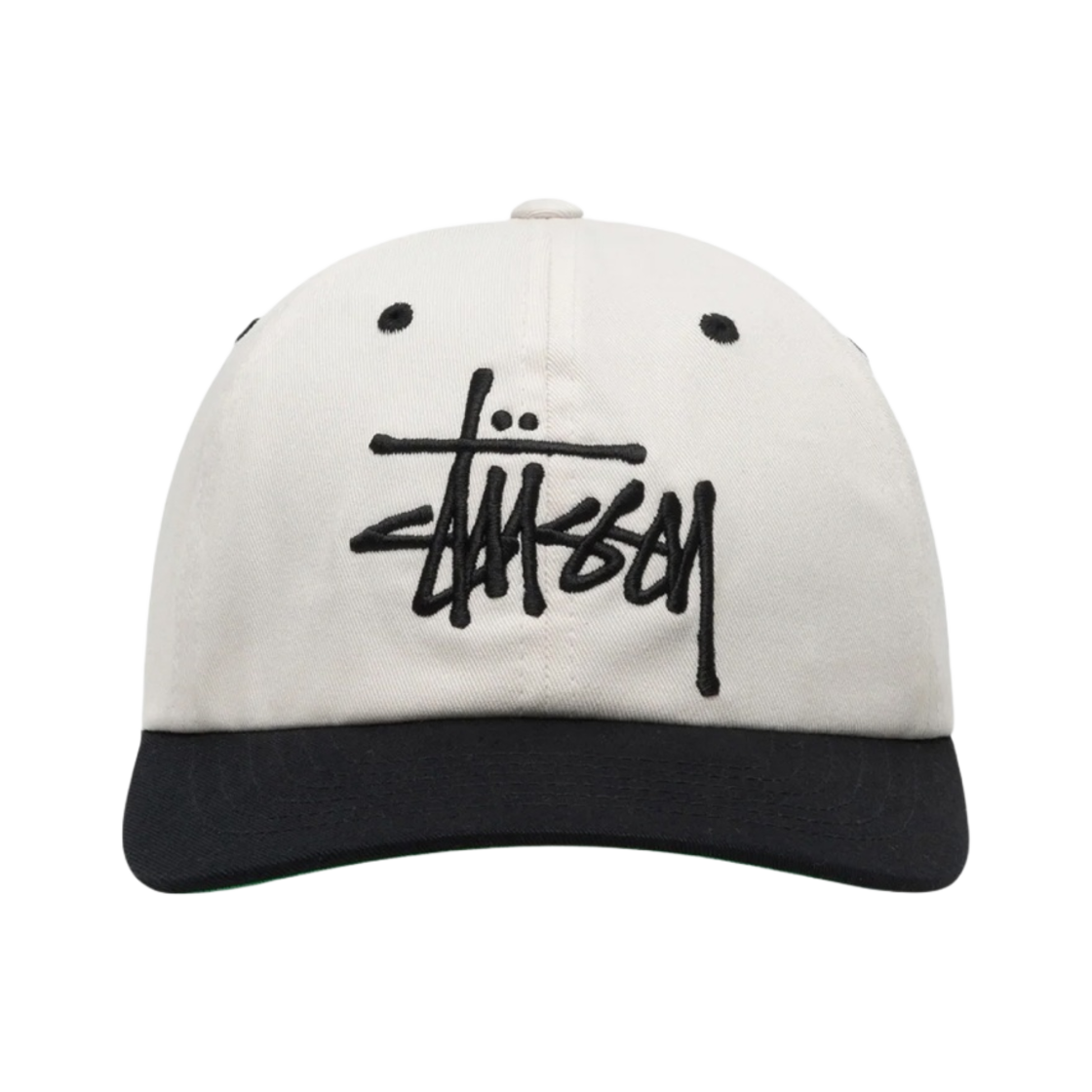 帽子 STUSSY LOW PROFILE BIG BASIC SNAPBACK Stüssy: Low Profile Big Basic Snapback (Natural/Red) | DSMNY