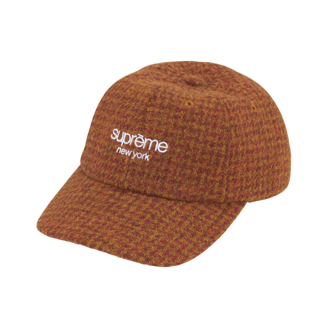 슈프림 해리스 트위드 6-패널 러스트 - 24FW(Supreme Harris Tweed 6-Panel Rust - 24FW) - 1