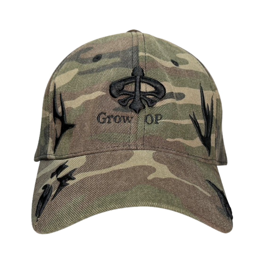아이엠더퓨처 x 스쿠읏 그로우 옵 볼캡 카모(IATF x Skoot Grow Op Ball Cap Camo)