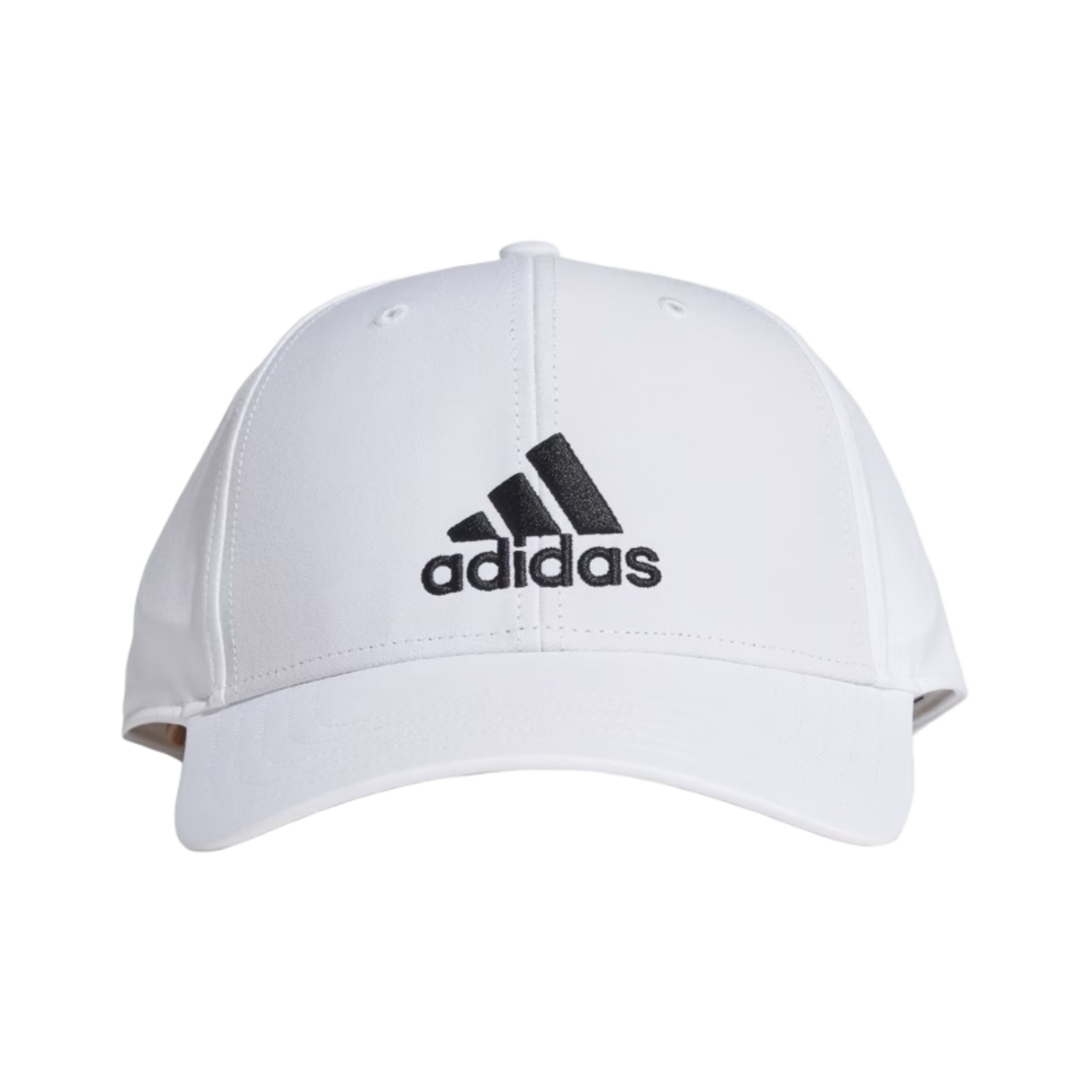 아디다스 라이트웨이트 자수 베이스볼 캡 화이트 블랙(Adidas Lightweight Embroidered Baseball Cap White Black) - 1