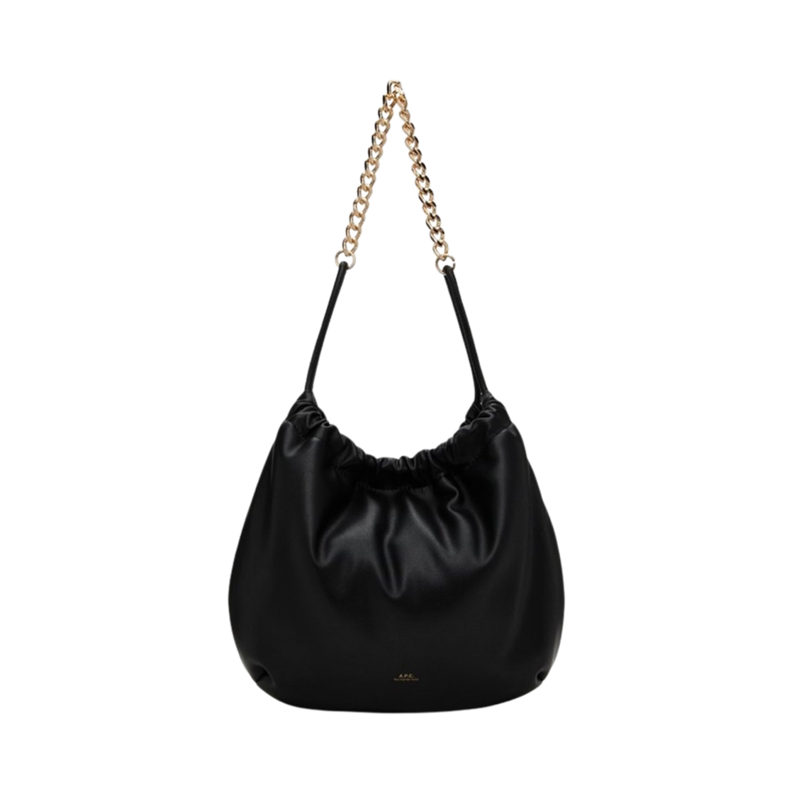 A.P.C. ブラック Ninon チェーンバッグ A.P.C.: ブラック Ninon トート