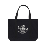 Maison Kitsune Palais Royal Shopping Bag Black