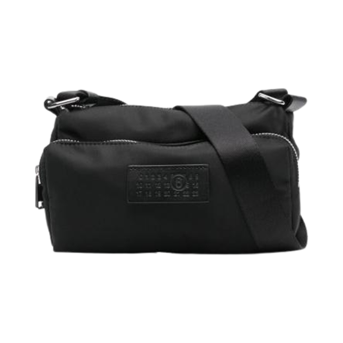 MM6 메종 마르지엘라 로고 크로스바디백 블랙(MM6 Maison Margiela Logo Crossbody Bag Black)