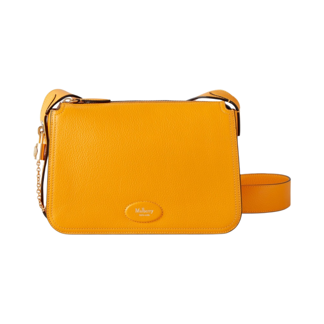 멀버리 헤비 그레인 빌리 크로스바디백 더블 옐로우(Mulberry Heavy Grain Billie Crossbody Bag Double Yellow)