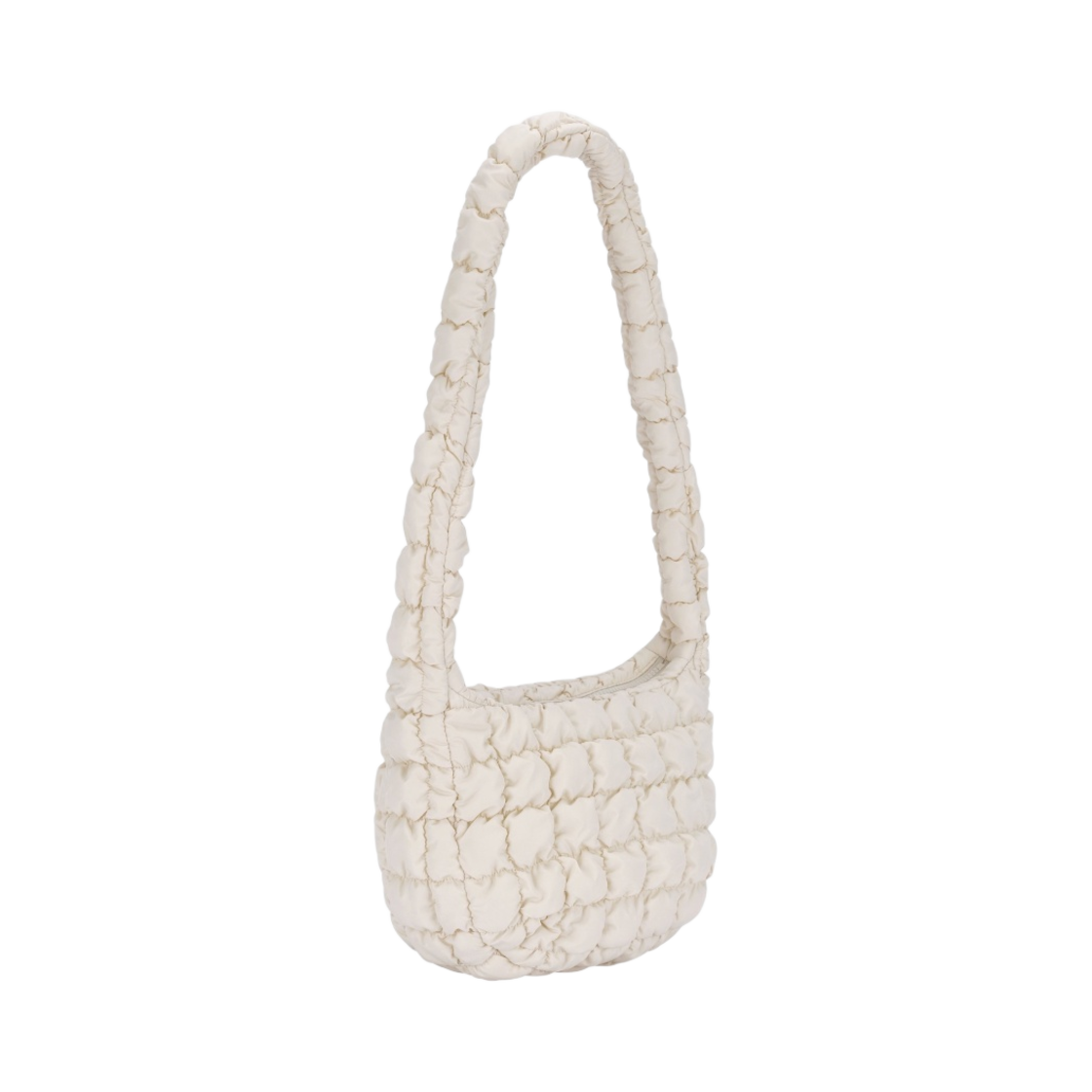 1186984002/1213736002 COS Quilted Messenger Bag Beige - #2