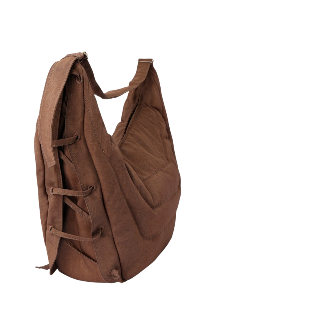 르메르 소프트 크로스바디백 테크니컬 캔버스 어스 브라운(Lemaire Soft Crossbody Bag Technical Canvas Earth Brown) - 2