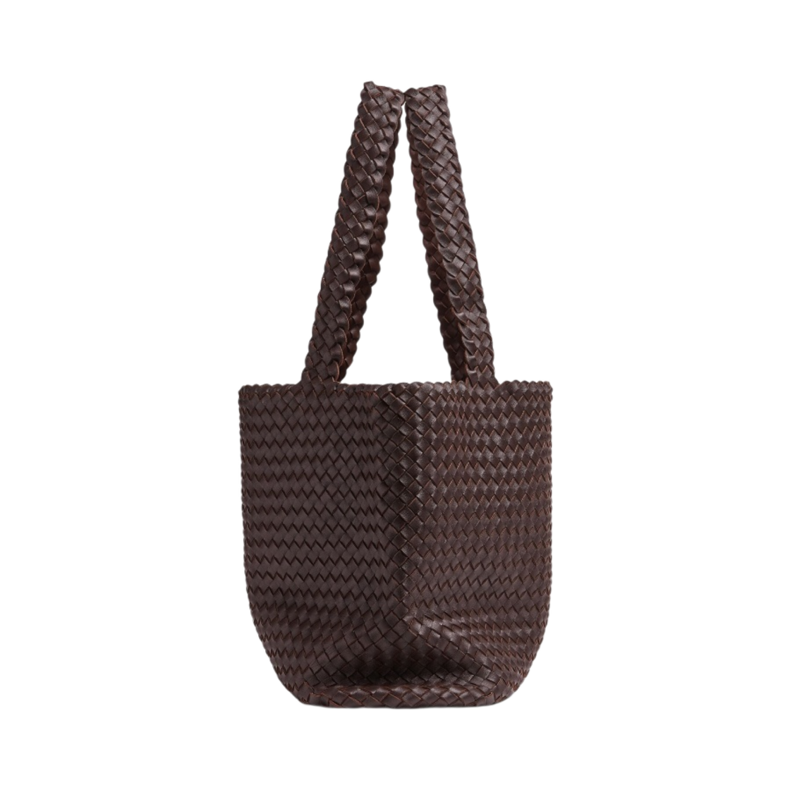 보테가 베네타 리버시블 토트백 폰덴테 비터 초콜릿(Bottega Veneta Reversible Tote Bag Fondant Bitter Chocolate) - 2