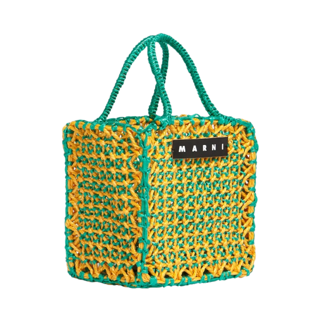 마르니 마켓 크로쉐 줄타 스몰백 에메랄드(Marni Market Crochet Jurta Small Bag Emerald) - 2