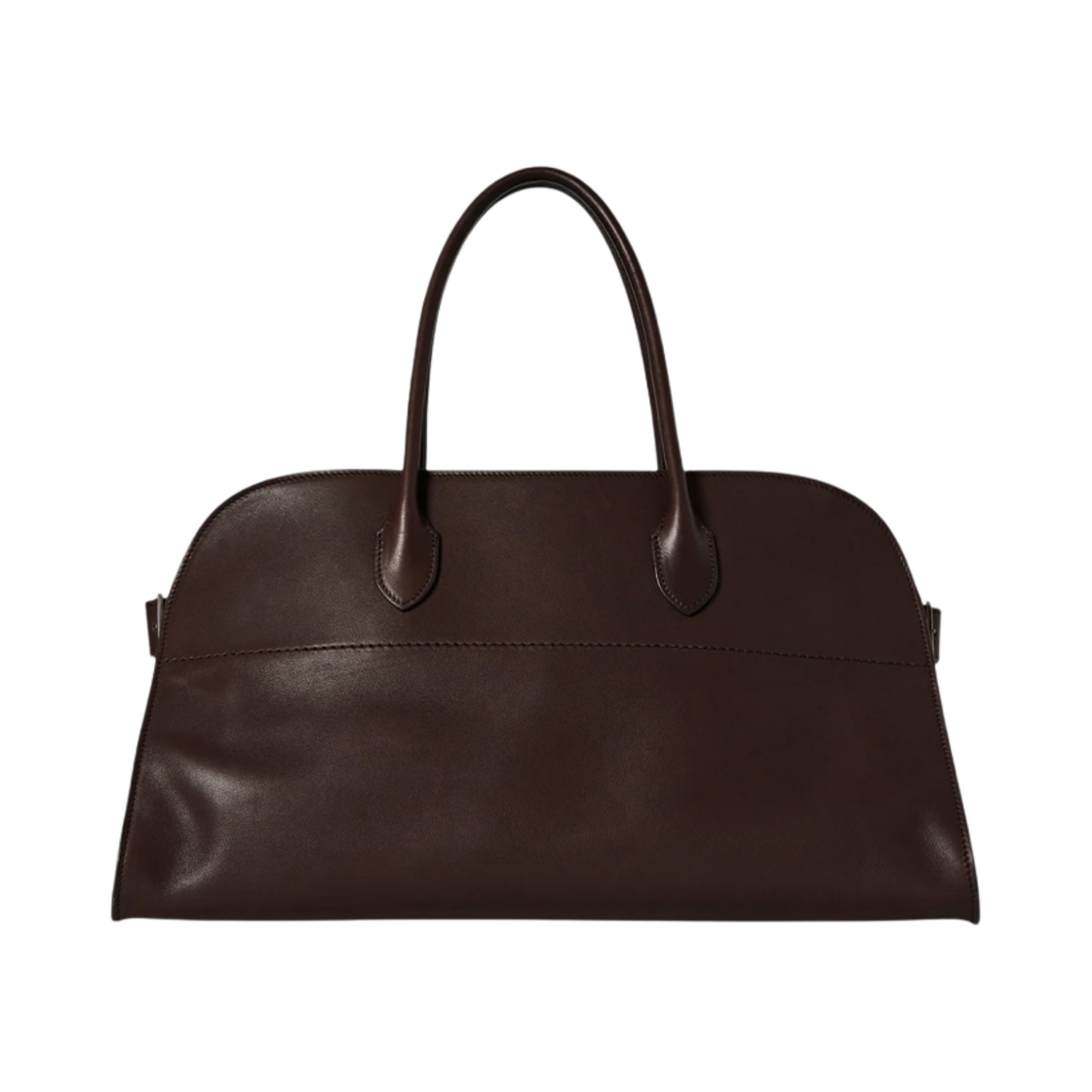 더 로우 EW 마고백 스무스 나파 레더 다크 초콜릿(The Row EW Margaux Bag in Smooth Nappa Leather Dark Chocolate) - 1