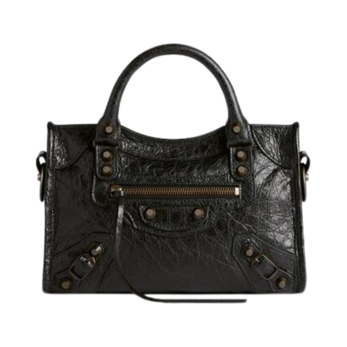 8063952ABEK1000 Balenciaga Le City Mini Bag Black