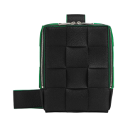 Bottega Veneta Cassette Sling Bag Black Parakeet