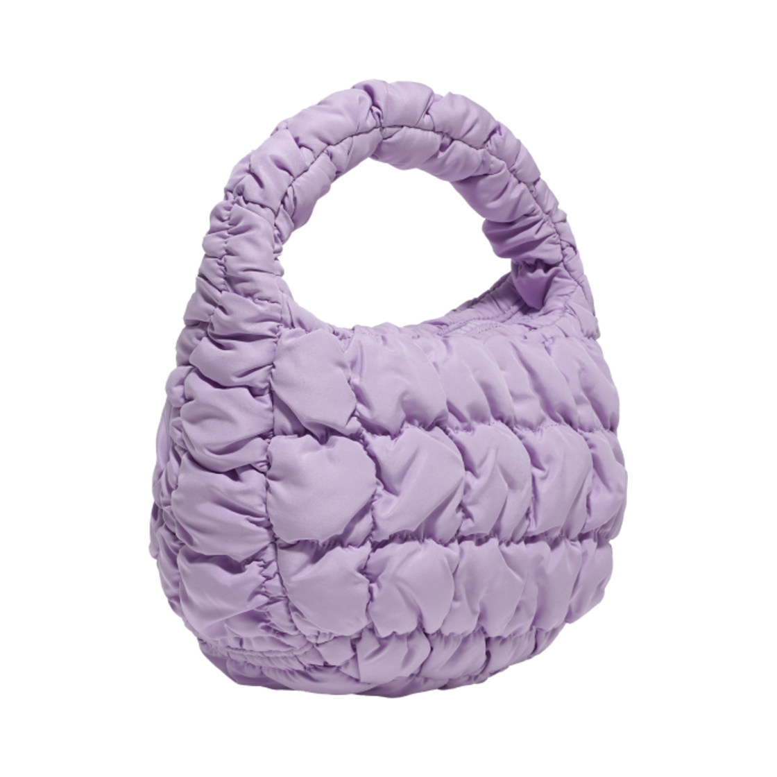 1171064007 COS Quilted Micro Bag Purple - #2