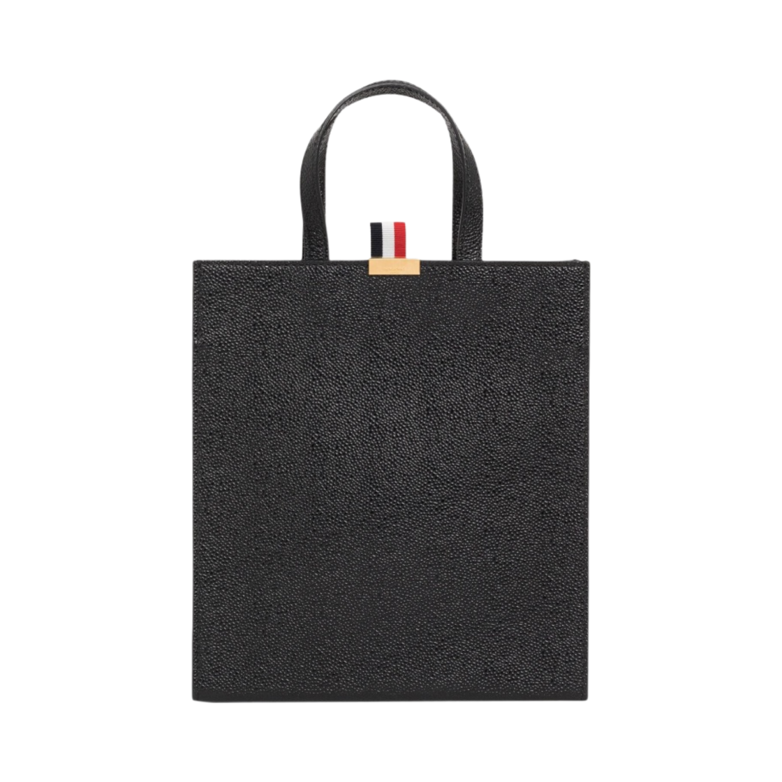 톰브라운 페블 그레인 레더 스몰 멀티펑셔널 백팩 블랙(Thom Browne Pebble Grain Leather Small Multifunctional Backpack Black) - 1