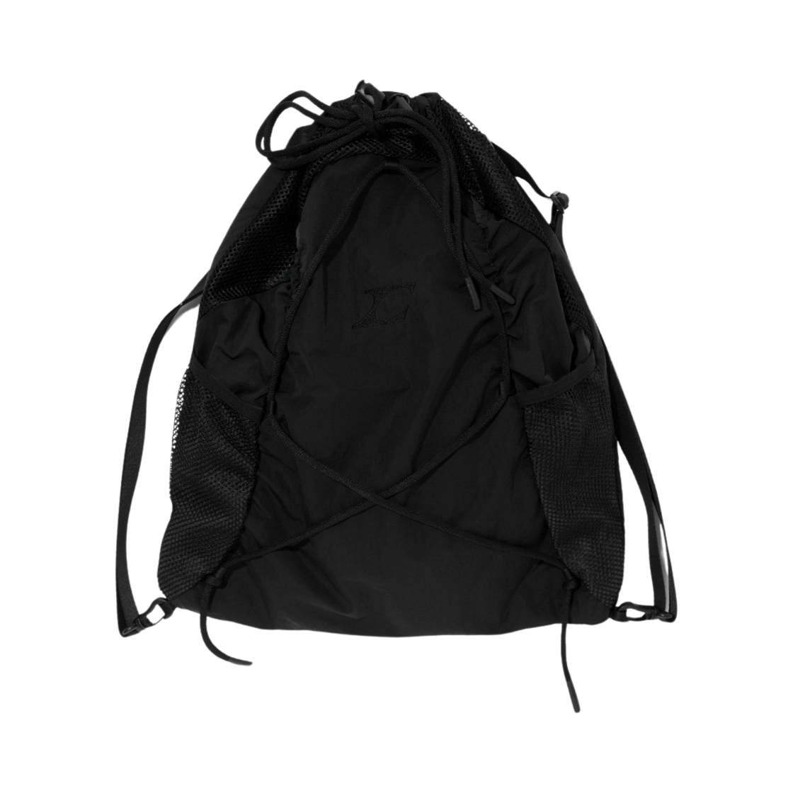 아이시토 로고 스트링 백팩 블랙(Icyto Logo String Backpack Black)