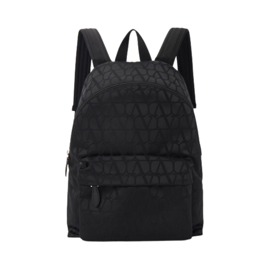 B0C62CSH0NO Valentino Toile Iconographe Backpack in Technical Fabric Black