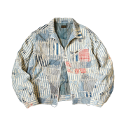 Kapital Liberty Boro Zip Up Hickory