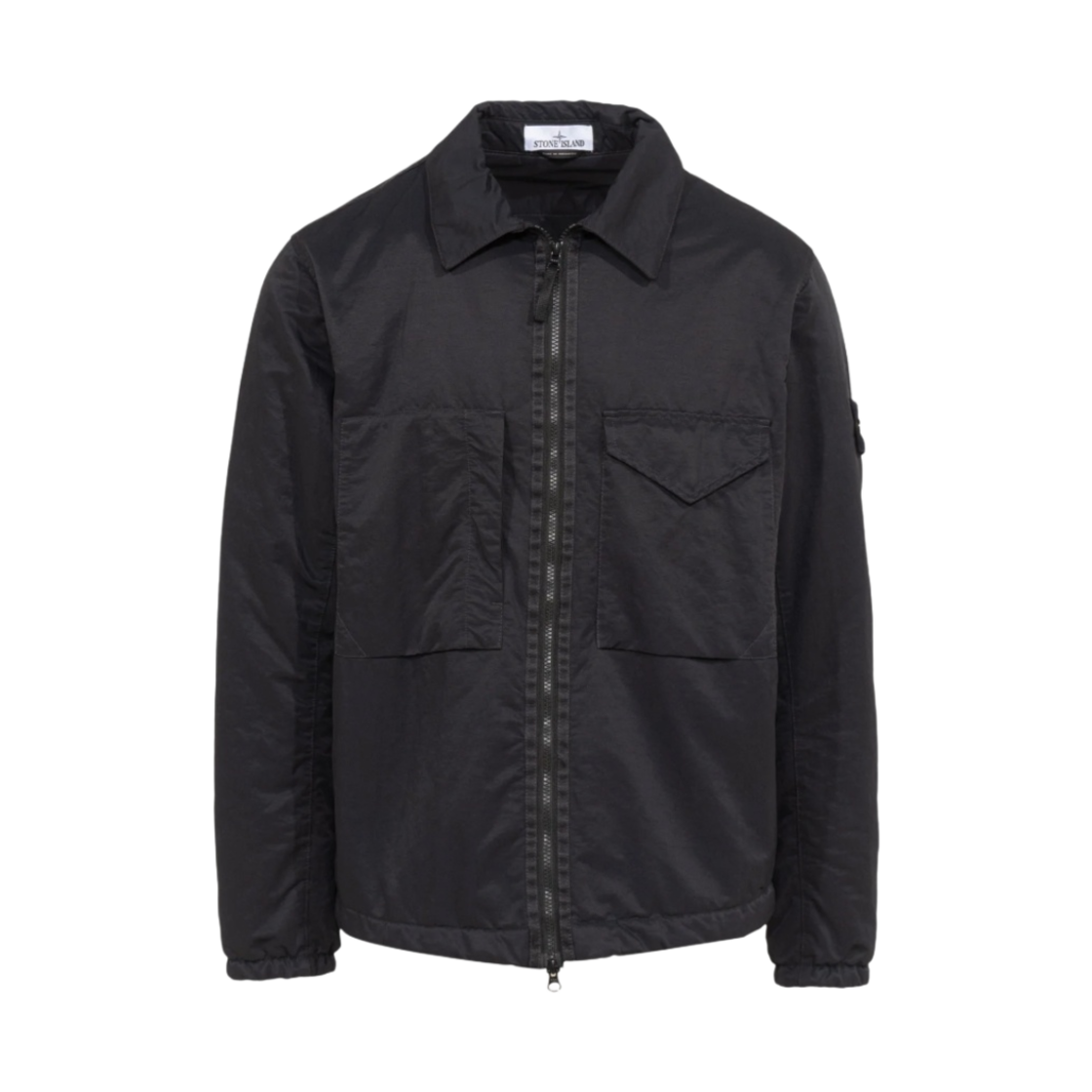 스톤 아일랜드 Q0321 오파크 나일론 트윌 프리마로프트 TC 자켓 블랙 - 22FW(Stone Island Q0321 Opaque Nylon Twill with Primaloft TC Jacket Black - 22FW) - 1