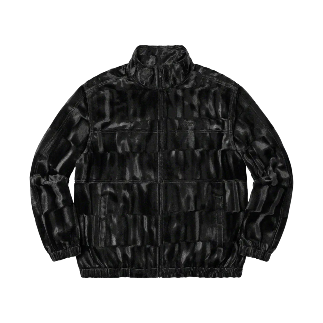 슈프림 벨루어 트랙 자켓 블랙 - 21FW