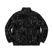Supreme Velour Track Jacket Black - 21FW