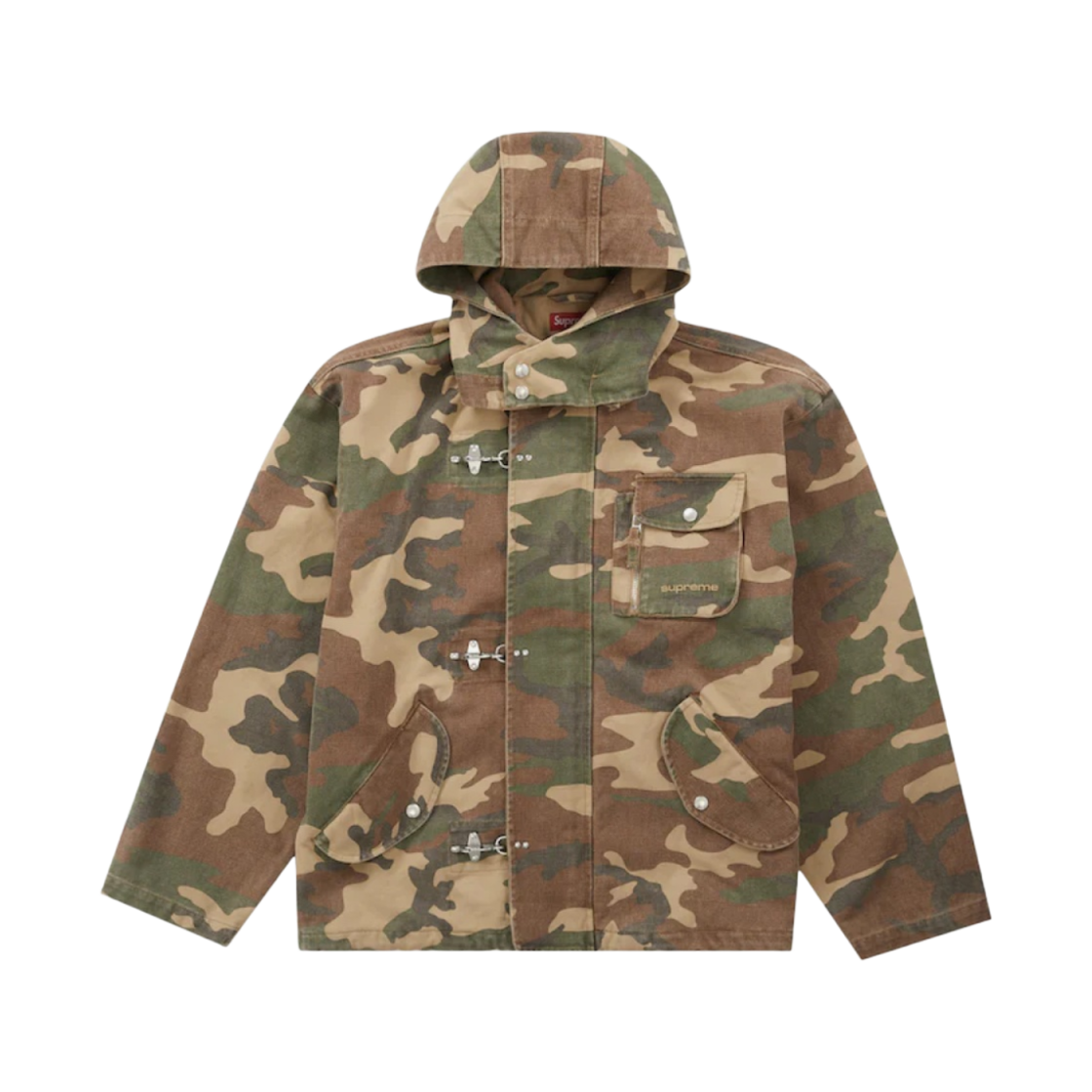 슈프림 캔버스 클립 자켓 탄 카모 - 23SS(Supreme Canvas Clip Jacket Tan Camo - 23SS) - 1