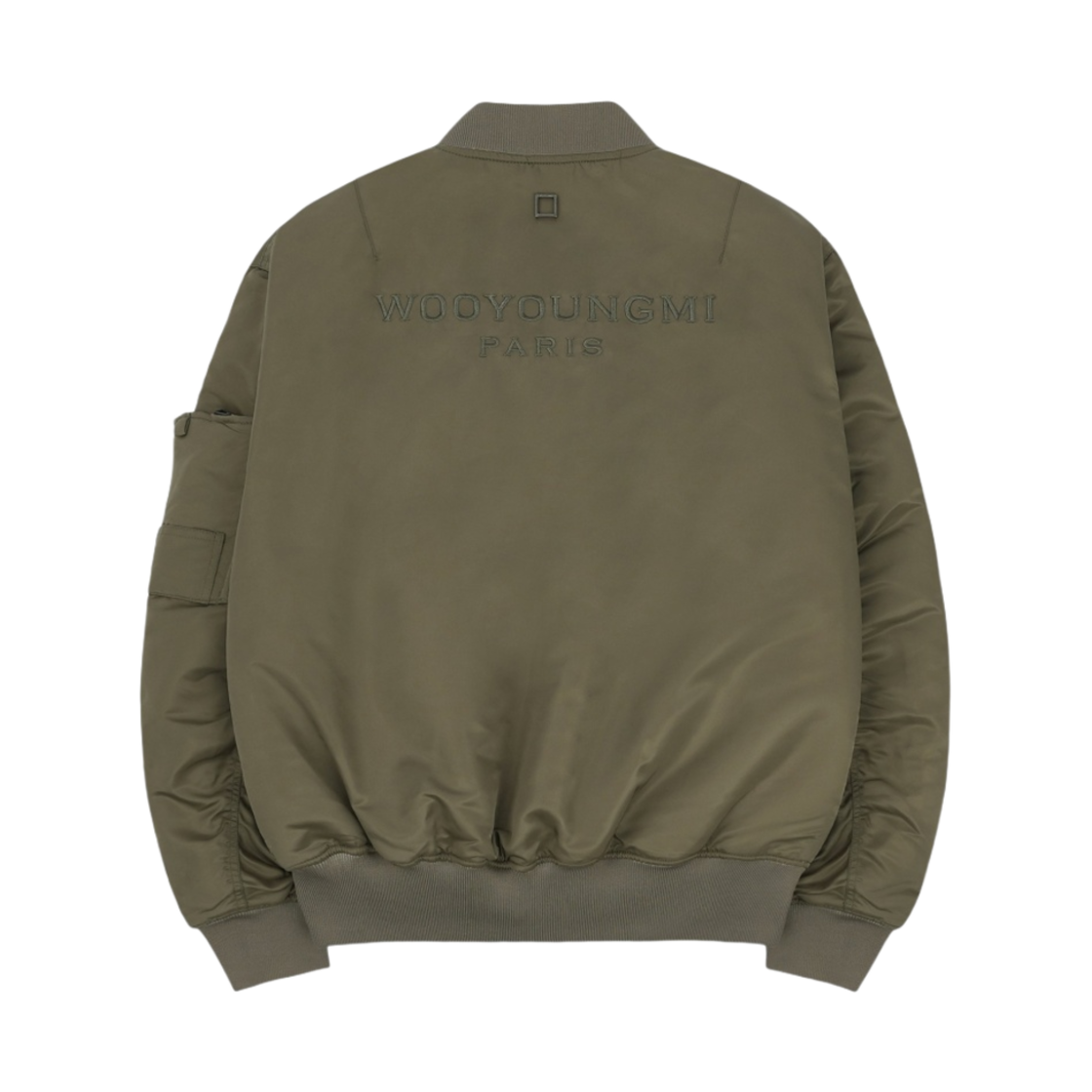 우영미 백로고 MA-1 베이지 - 22FW(Wooyoungmi Back Logo MA-1 Beige - 22FW) - 2