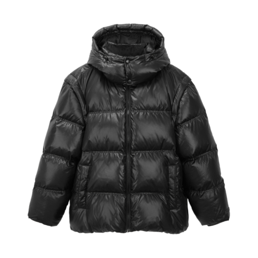 W) 스파오 x 헬로 키티 숏 패딩 블랙 | Spao | KREAM