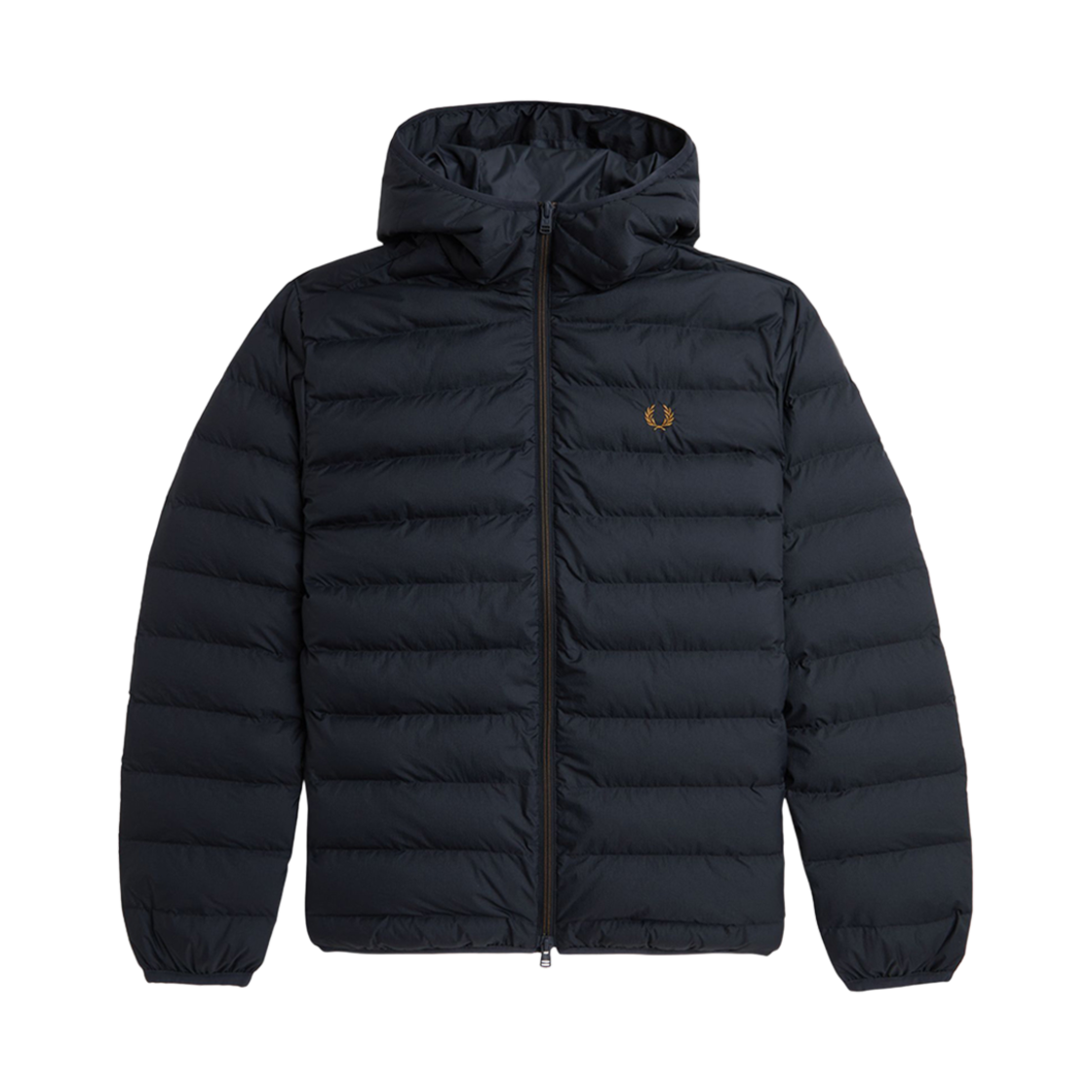 프레드페리 후디드 인슐레이트 자켓 네이비(Fred Perry Hooded Insulated Jacket Navy) - 1