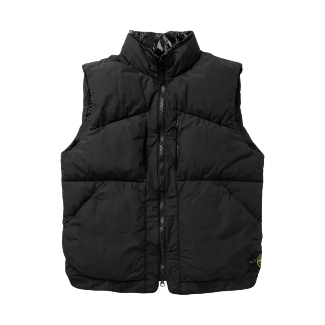 스톤 아일랜드 G1232 나슬란 라이트 와트로 다운 블랙 - 22FW