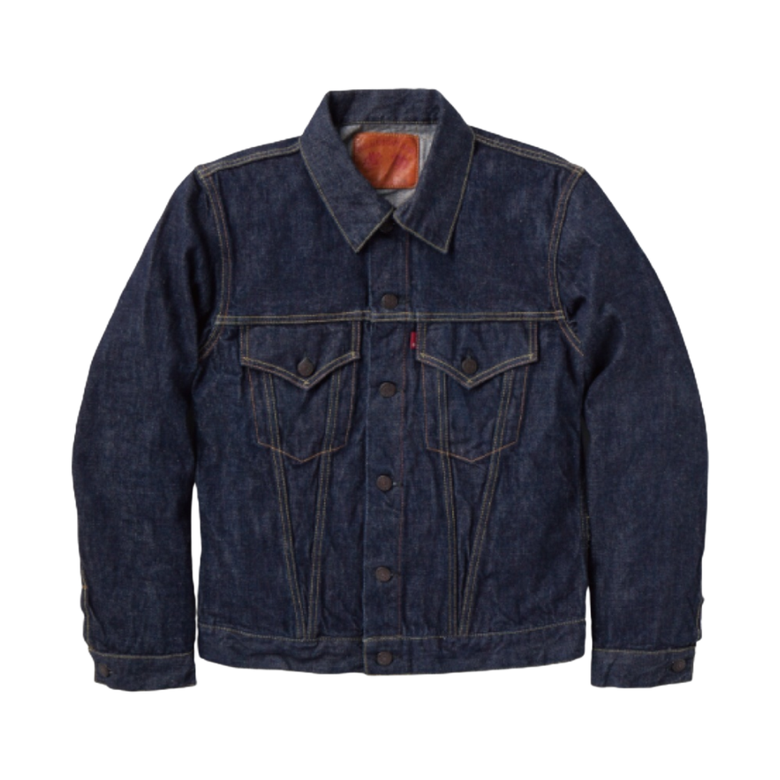 풀카운트 2101W-20 타입 3 데님 자켓 원 워시 인디고 블루(Fullcount 2101W-20 Type 3 Denim Jacket One Wash Indigo Blue)
