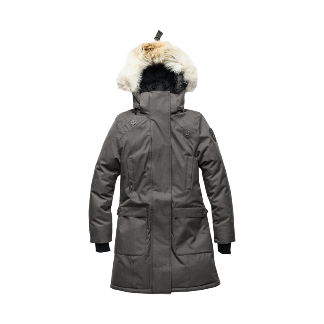 (W) 노비스 메리데스 파카 CH 스틸 그레이((W) Nobis Merideth Parka CH Steel Grey)