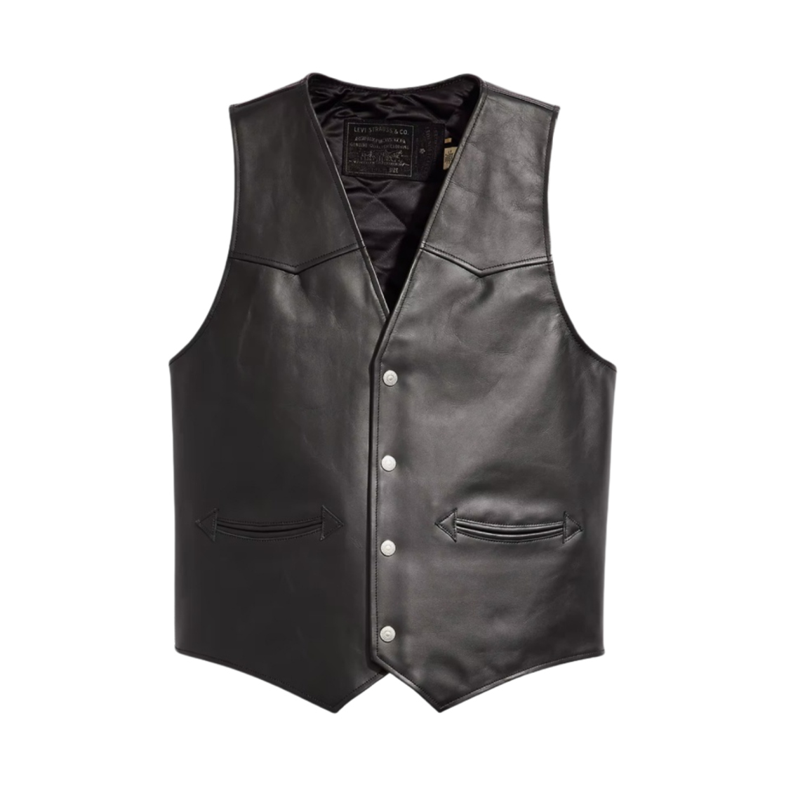 리바이스 x 데님 티어스 트레이시 킹 텃 베스트 블랙(Levi's x Denim Tears Tracy's King Tut Vest Black) - 2