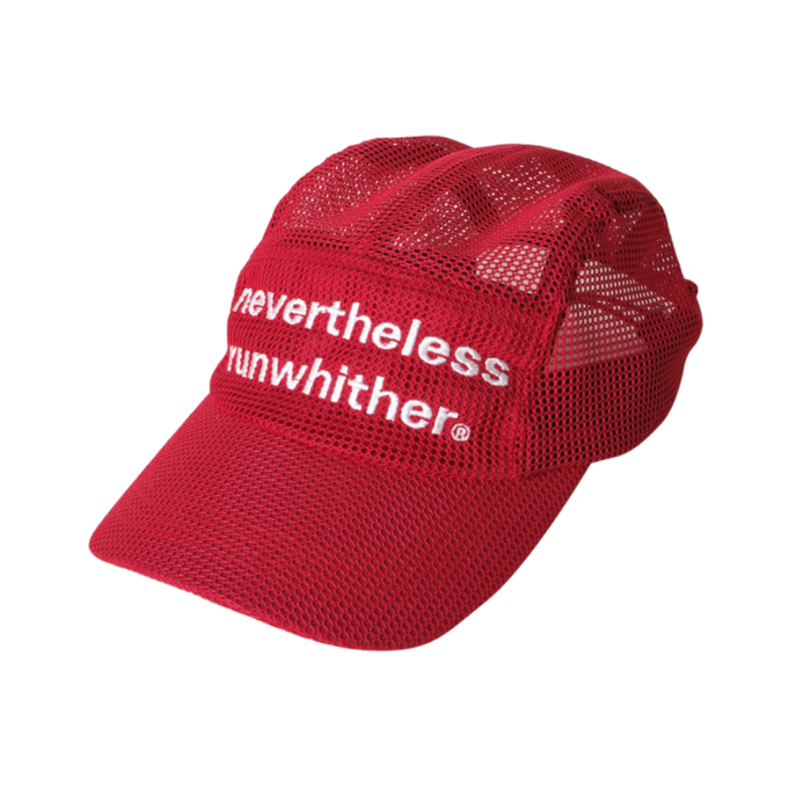 ETC0014 runwhither Mesh Cap Red - 대표 이미지 #1