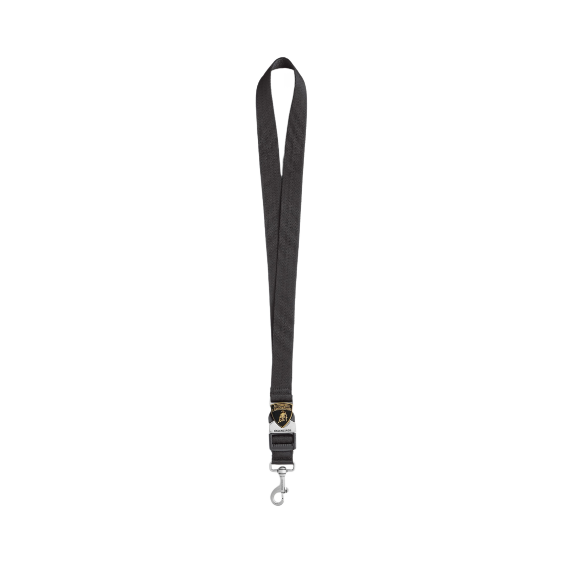 8355612ABZI1000 Balenciaga x Automobili Lamborghini Lanyard Black