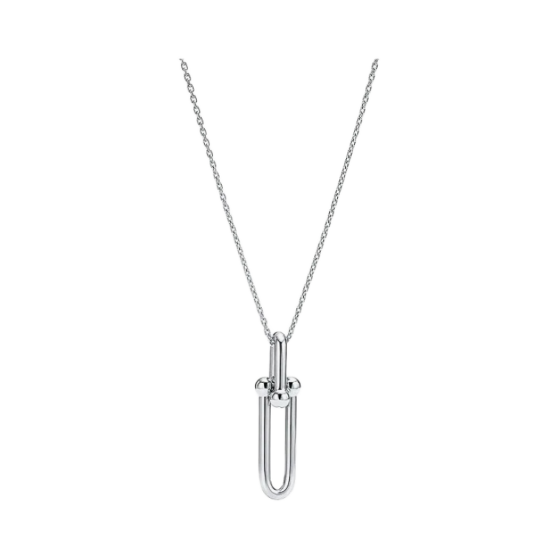 티파니 앤 코 티파니 하드웨어 링크 펜던트 실버(Tiffany & Co. Tiffany Hardwear Link Pendant Silver) - 1