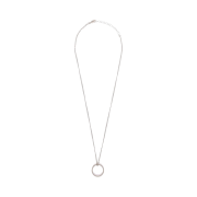 MM6 Maison Margiela Numeric Minimal Signature Pendant Ring Necklace Silver (2025 ver.)