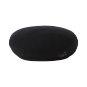 (W) Vivienne Westwood Line Orb Embroidery Basque Beret Black