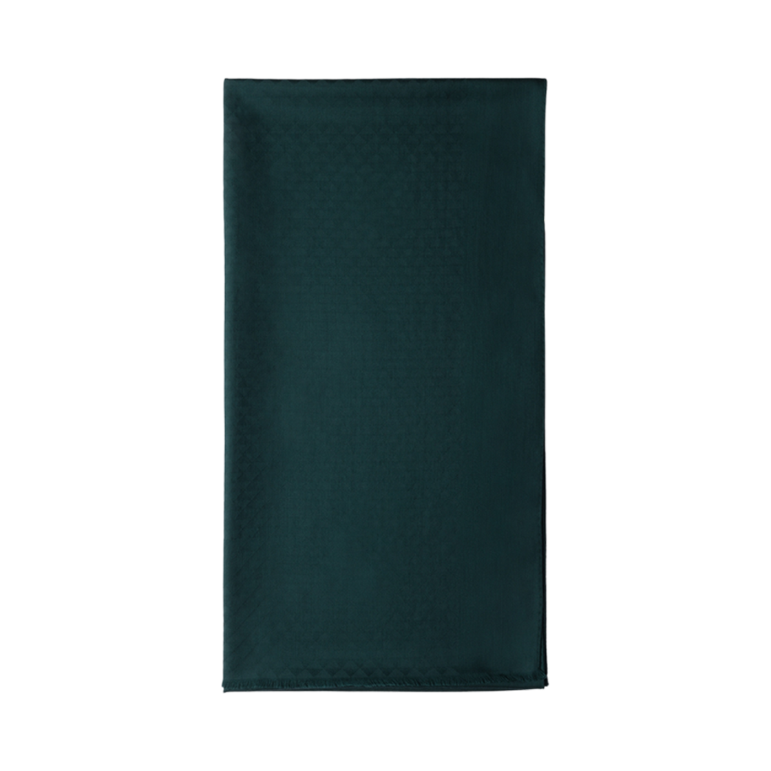 2FS088-2C6K-F0143 Prada Wool and Silk Scarf Forest Green