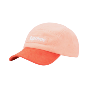 Supreme Suede Visor Camp Cap Peach - 23SS