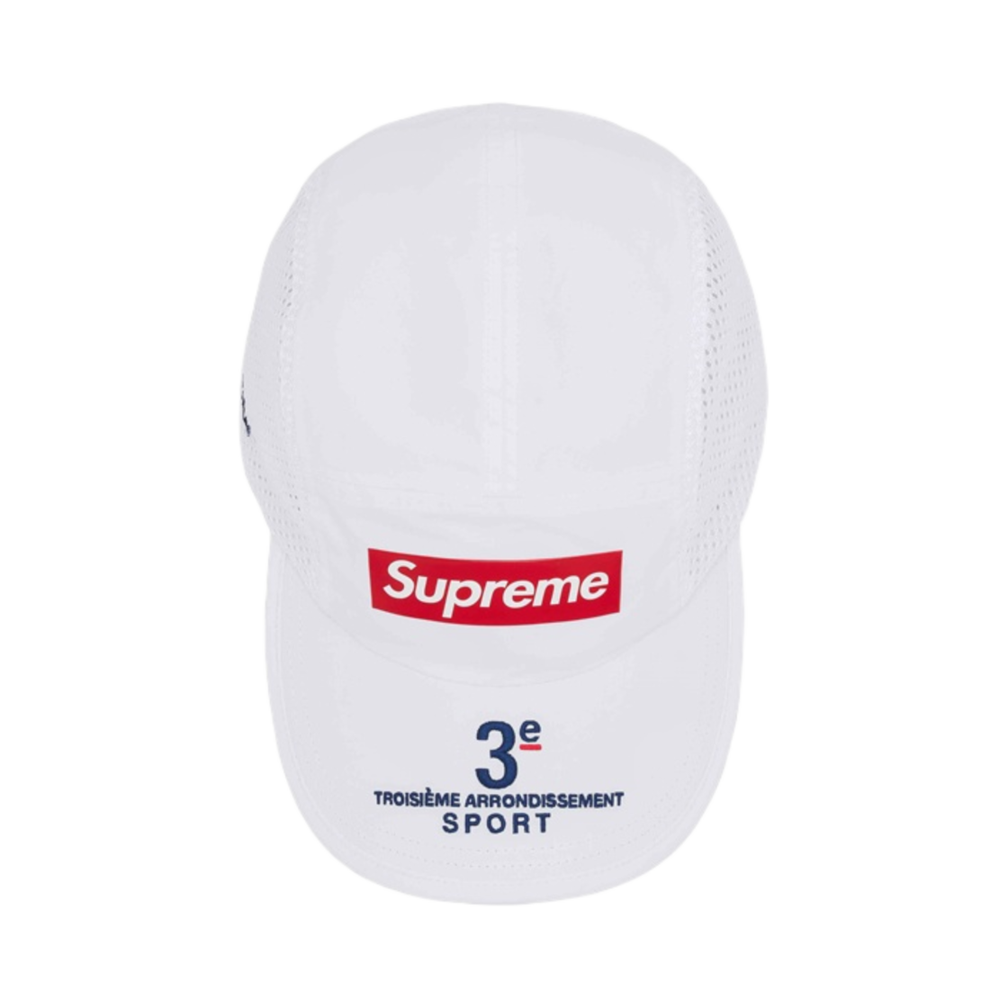 슈프림 메쉬 사이드 패널 캠프캡 화이트 - 24SS(Supreme Mesh Side Panel Camp Cap White - 24SS) - 2