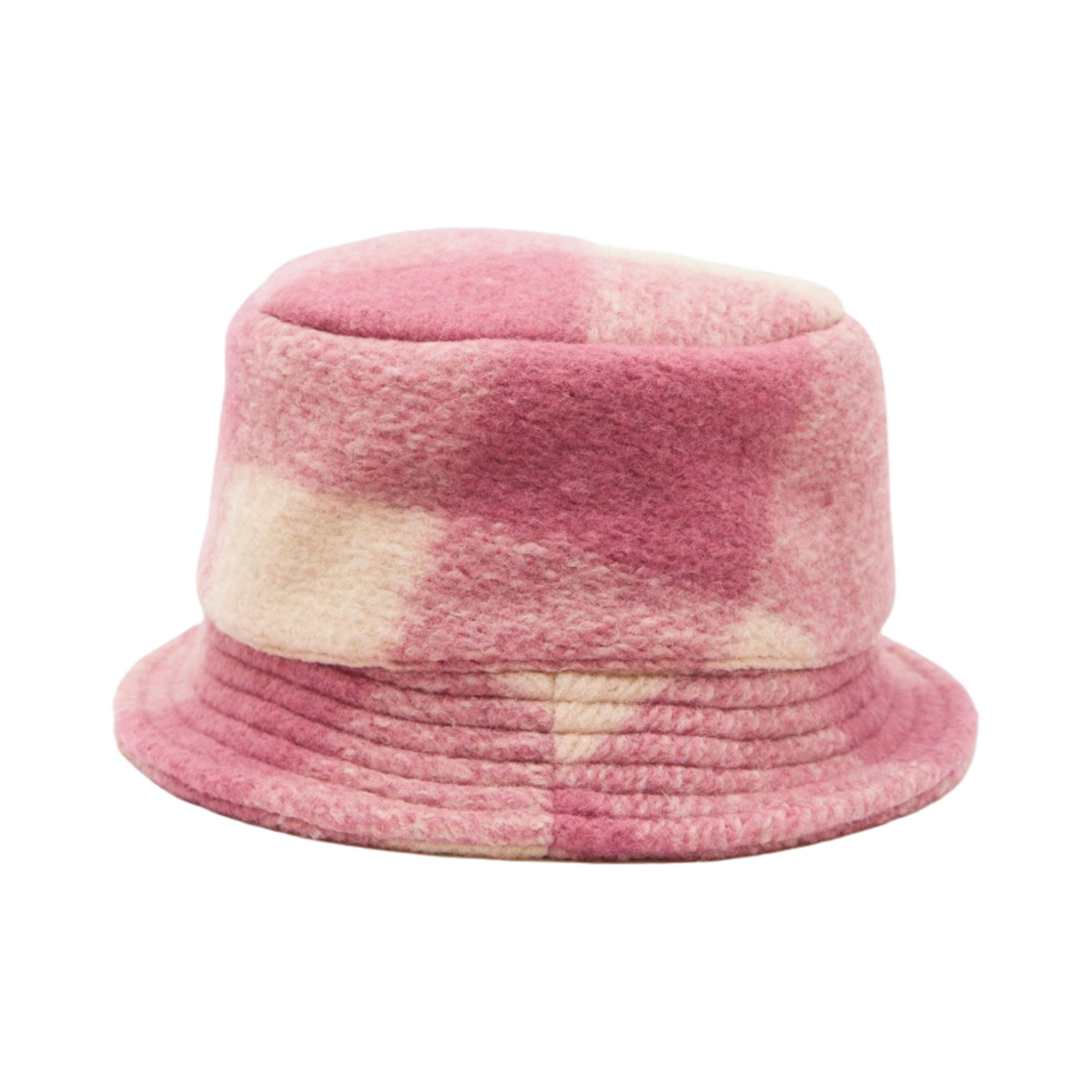 CU0026-21A040A (W) Isabel Marant Haley Check Bucket Hat Rosewood - 21FW - #2