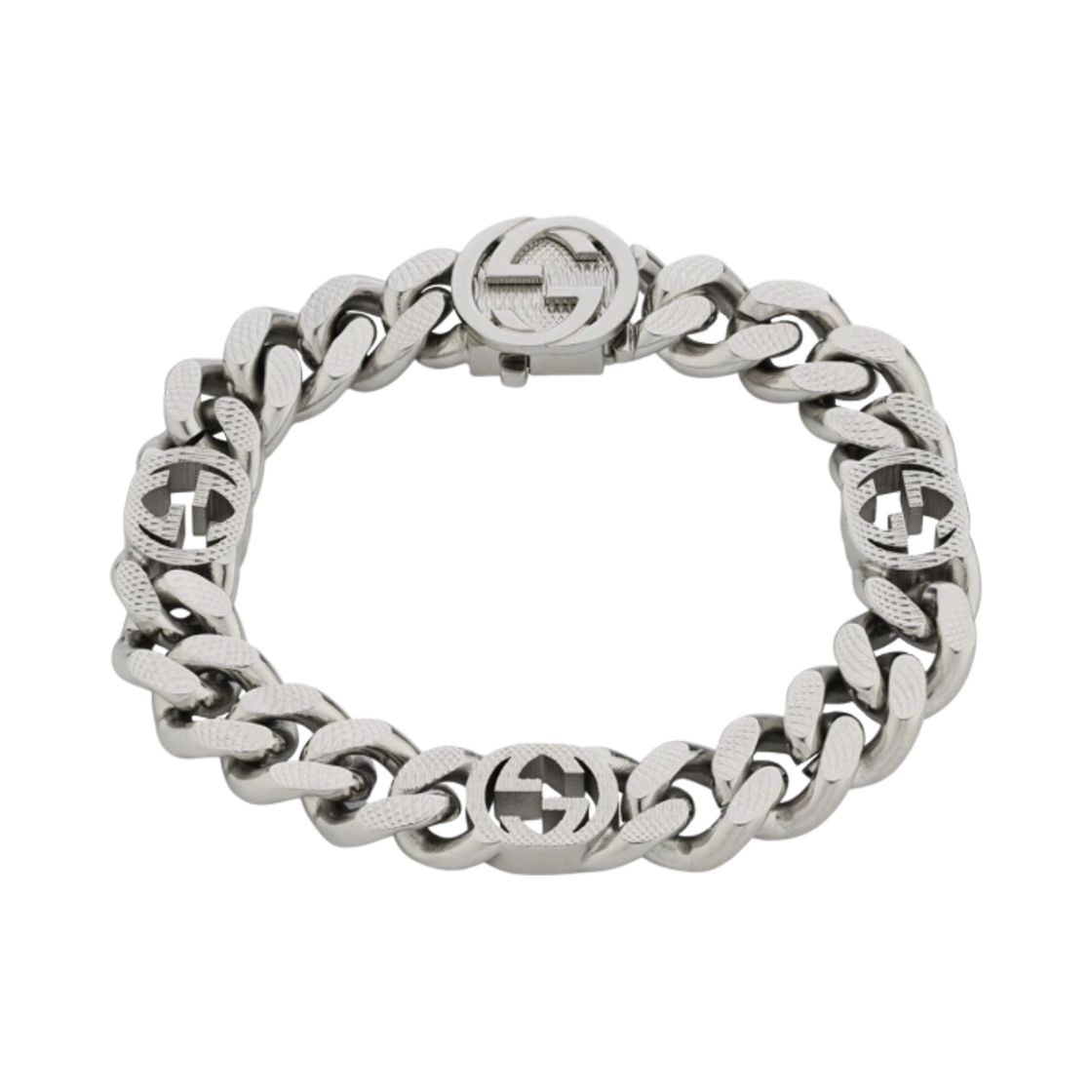 구찌 인터로킹 G 브레이슬릿 팔라듐(Gucci Bracelet with Interlocking G Palladium) - 1