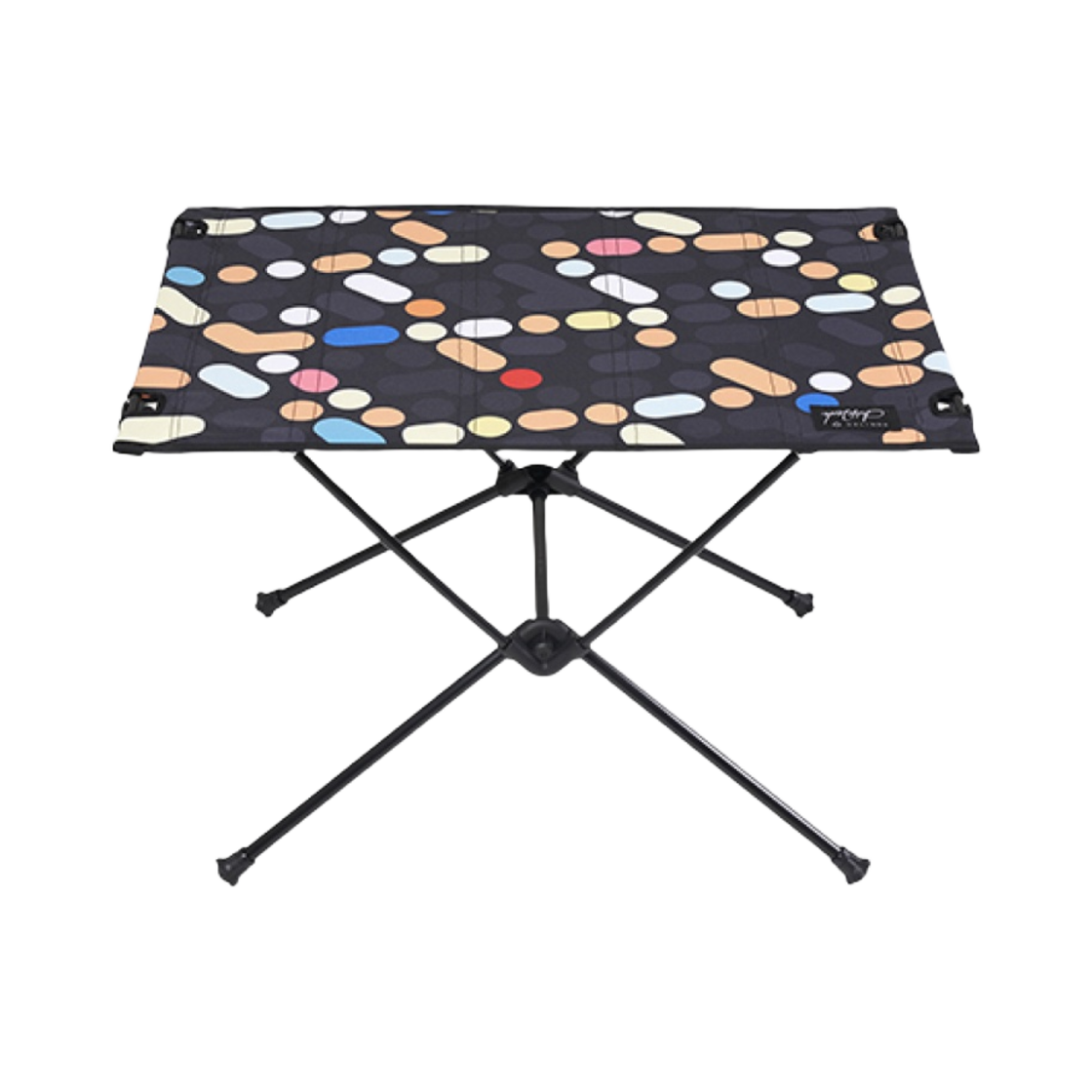 헬리녹스 x 윤협 택티컬 테이블 M 블랙 멀티컬러(Helinox x Yoon Hyup Tactical Table M Black Multicolor)