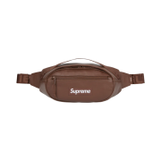 Supreme Leather Waist Bag Brown - 24FW
