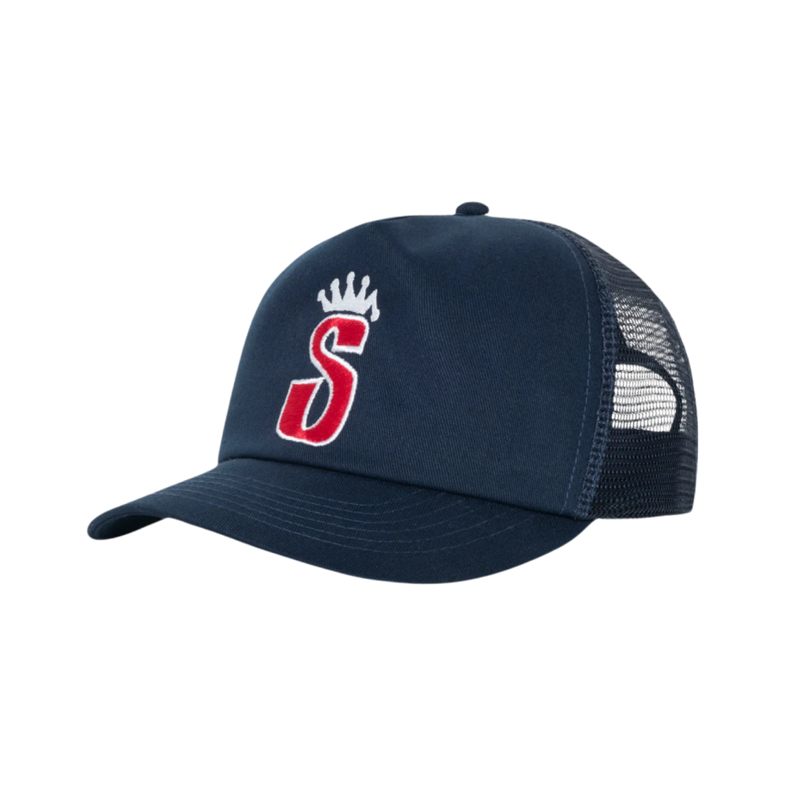 스투시 트러커 S 크라운 스냅백 네이비(Stussy Trucker S Crown Snapback Navy) - 2