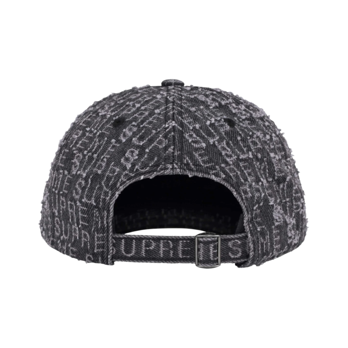 슈프림 니들 펀치 데님 6-패널 블랙 - 24FW(Supreme Needle Punch Denim 6-Panel Black - 24FW) - 2