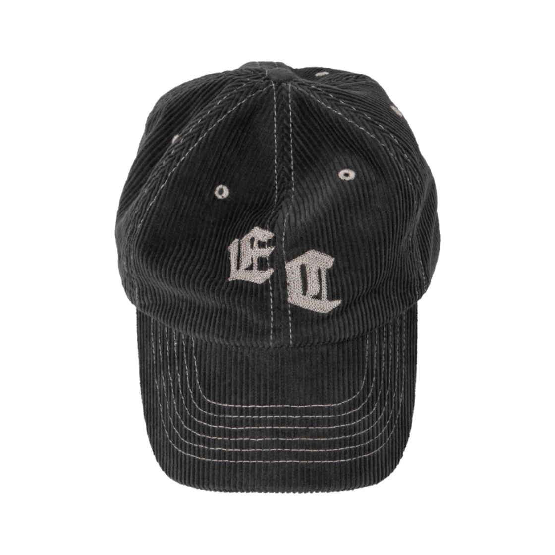 ET2502CA01CH ETCE Ec Corduroy Cap Charcoal