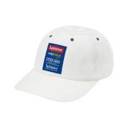Supreme Cordura Teflon Label 6-Panel White - 21FW