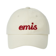 Emis Applique Ball Cap Cream